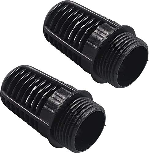1 Inch Threaded Suction/Overflow Strainer, Screen Strainer 1 Inch (2 Pcs)