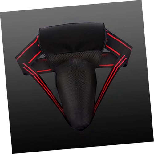 Portable Comfortable Groin Protector with Integrated Crotch Guard for Men Boxing MMA Taekwondo Training Wear-Resistant Protective Gear for Competitive Sports
