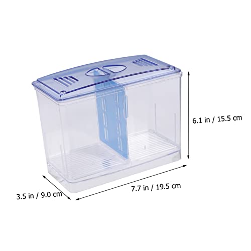 Happyyami Aquarium Tank Fish Breeding Kit Hatching Box for Guppies Betta Fish Accessories