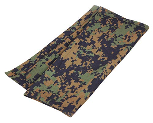 Rothco Multi-Use Tactical Wrap - color: Woodland Digital Camouflage