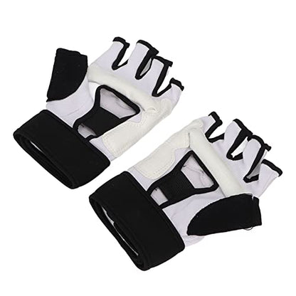 Taekwondo Sparring Gloves Professional Adult Kid Breathable Punch Bag Training Kickboxing Gloves, for Sparring Martial Arts Boxing Training for Adults and Kids (M) - size: Medium