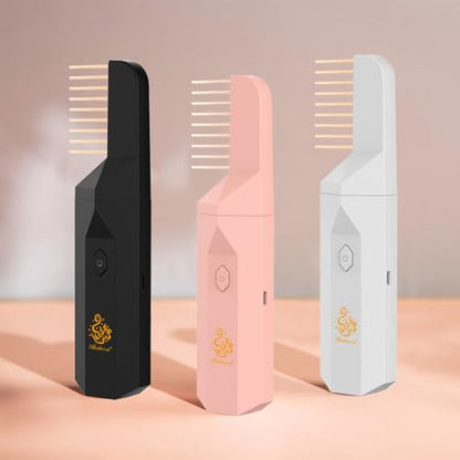 Electric Incense Burner Handheld Portable Incense Burner Muslim Ramadan Aroma Diffuser Suitable for Car and Home