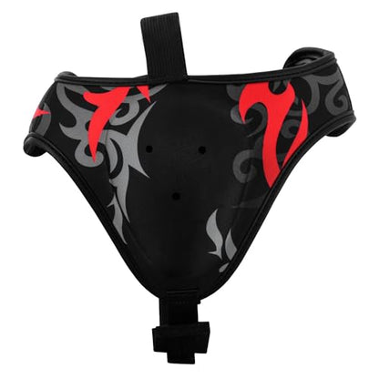 ROAR-INT Wrestling Headgear Men BJJ Ear Guard Protection MMA Grappling Cauliflower Helmet - color: Eagle-Red (Pack-1)
