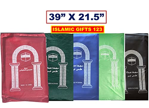 [60] Mini Travel Prayer Mat Portable Foldable Waterproof Muslim Namaz Salah Rug Pocket Musallah Bulk Set Islamic Gifts Ramadan Eid Hajj Umrah Essentials