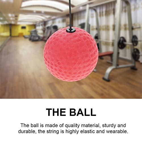 VGEBY Boxing Reflex Ball Set, Lightweigh Boxing Reflex Ball Headband Boxing Punch Exercise Ball Equipment for Reflex Speed Training