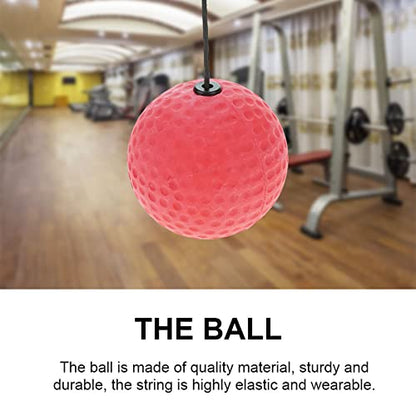 VGEBY Boxing Reflex Ball Set, Lightweigh Boxing Reflex Ball Headband Boxing Punch Exercise Ball Equipment for Reflex Speed Training