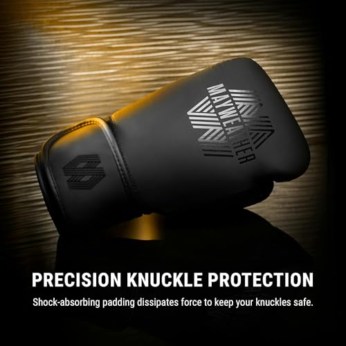 Mayweather Core Boxing Gloves – Bag Gloves, Boxing Mitts & Sparring Gloves for Men, Women | Beginner Training Gloves | Large-X-Large