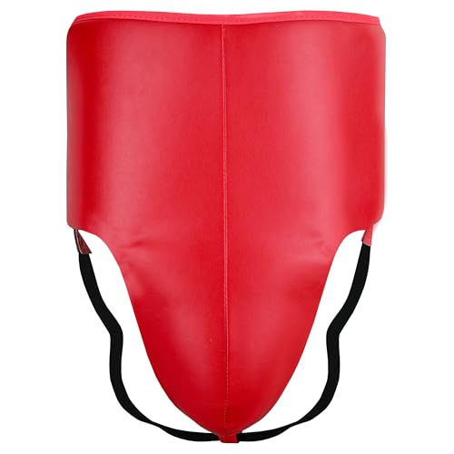 PFG Winning Groin Protectors - Boxing MMA Muay Thai Training Protection - color: Red, size: Large-X-Large