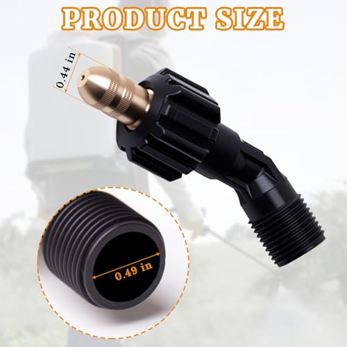 Spray Nozzle Holder 4247-500-7500 Compatible with Stihl SG20 Parts Backpack Sprayer 4247 500 7500 Spray Tips Support Holder Brass Nozzle Replacement 1 Piece