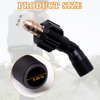 Spray Nozzle Holder 4247-500-7500 Compatible with Stihl SG20 Parts Backpack Sprayer 4247 500 7500 Spray Tips Support Holder Brass Nozzle Replacement 1 Piece