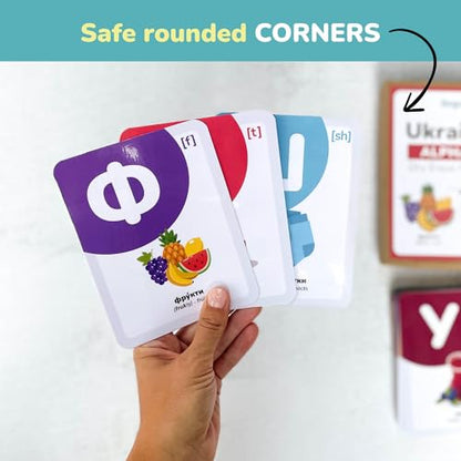 Ukrainian Alphabet Flashcards, Ukrainian Language Flashcards, Ukrainian Language Learning, Ukrainian Language flashcards for Travel, Ukrainian English flashcards