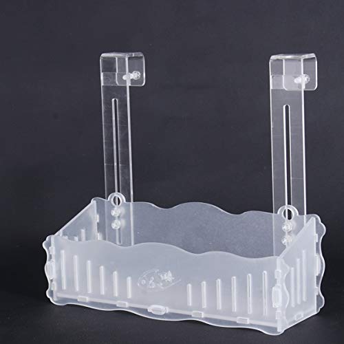 POPETPOP Fish Tank Aquarium Planter Fish Tank Plant Holder Aquarium Planting Cup Transparent Aquatic Plant Cup Shelf for Home Dorm Store Supplies