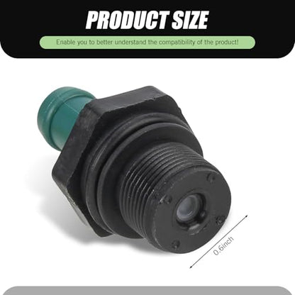 1 PC Automotive Crankcase Ventilation Valve, PCV Check Valve, Replaces OEM #11810-6N202 11810-EA200 11810-6N201 11810-53J00 Quick-modification Accessories, for Nissan Infiniti (Black & Green)