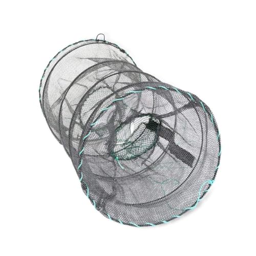 Fishing Bait Trap,2 Packs Crab Trap Minnow Trap Crawfish Trap Lobster Shrimp Collapsible Cast Net Fishing Nets Portable Folded Fishing Accessories,12.6X20.1inches