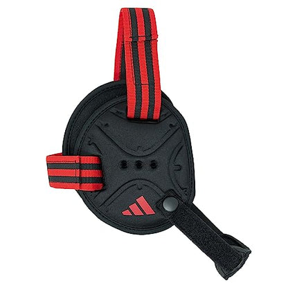 Adidas Youth Wizard Wrestling Ear Guard - color: Black/Red