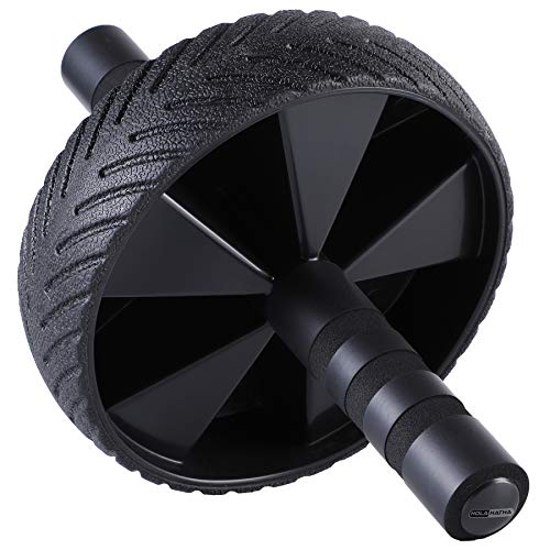 HolaHatha Ab Roller Wheel, Fitness Roller with Handles for Core Building, Workout Equipment for Toning and Abdominal Strengthening