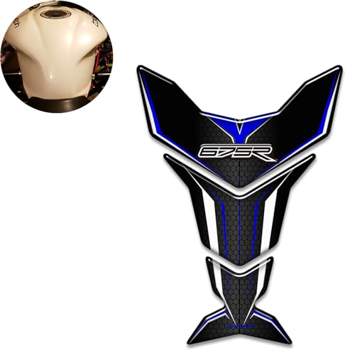 Motorcycle 3D Tank Pad Compatible with Triumph Street Triple Daytona 675 765R RS Stickers Gas Kit Knee Fish Bone Tank Pad Decals Fit for 675 765 R RS Stickers Decals Tank Protection Waterproof (A-15) - color: A-15