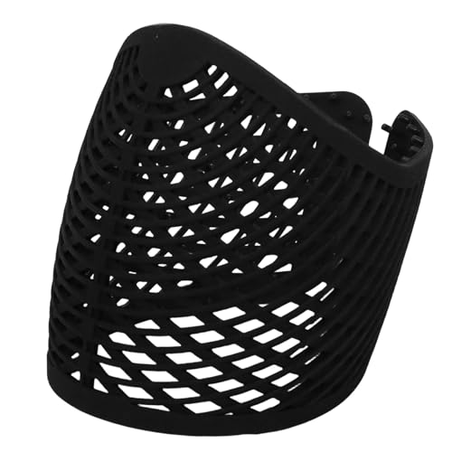 Women Elastic Nylon Hijab Headband Holder - Anti Slip Breathable Stretchy Under Scarf Crown Cap for Secure Hijab Grip (Black)
