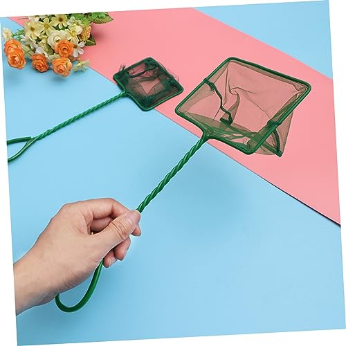3pcs Fish Net Swimming Pool Leaf Net Crab Nets Net to Catch Small Fish Pool Cleaning Net Fish Aquariums