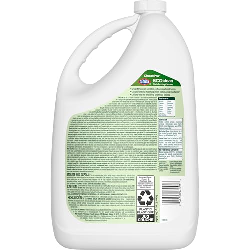 Clorox CloroxPro EcoClean Disinfecting Cleaner Refill, 128 Fluid Ounces - size: 128 Fl Oz (Pack of 1)