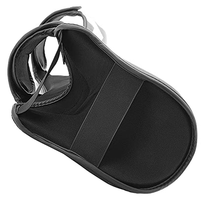 MMA Martial Arts Shin Guards – Padded, Adjustable Muay Thai Leg Guards with Instep Protection for Kickboxing/MMA Training and Sparring – Durable, Professional MMA Equipment - color: Black, size: Medium
