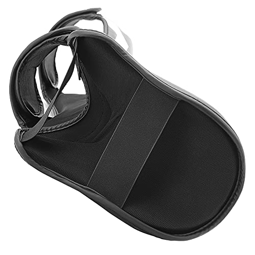 MMA Martial Arts Shin Guards – Padded, Adjustable Muay Thai Leg Guards with Instep Protection for Kickboxing/MMA Training and Sparring – Durable, Professional MMA Equipment - color: Black, size: Large