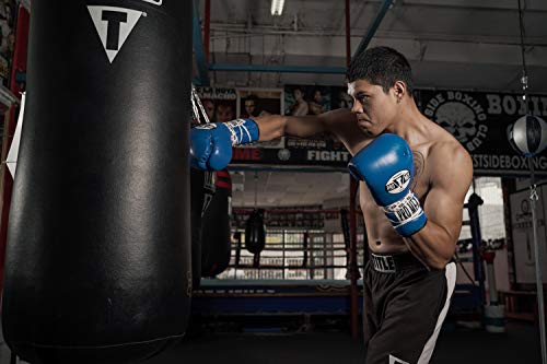 Pro Mex Pro Lace Training Gloves V 3.0 - color: Blue, size: 18 oz