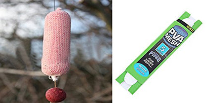 25mm PVA Carp Fishing Mesh Bait Net Universal Refill Stocking Bait Bags