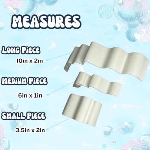 Chatelet REEFSHAPE Aquarium or Terrarium Substrate Cliffs Combo Pack | Separate Substrate Layers in Aquariums or Terrariums to Create Cliffs & Depth | Made in USA (Cliff Combo, White) - color: Cliff Combo, White