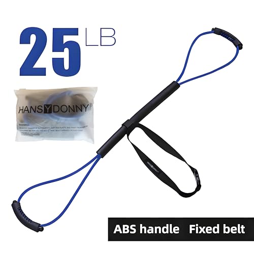 𝐇𝐀𝐍𝐒𝐘𝐃𝐎𝐍𝐍𝐘 Boxing Resistance Bands for Explosive Strength and Speed Training - Enhance Your Boxing Skills Anywhere, Anytime - color: Blue2.0(25LB)