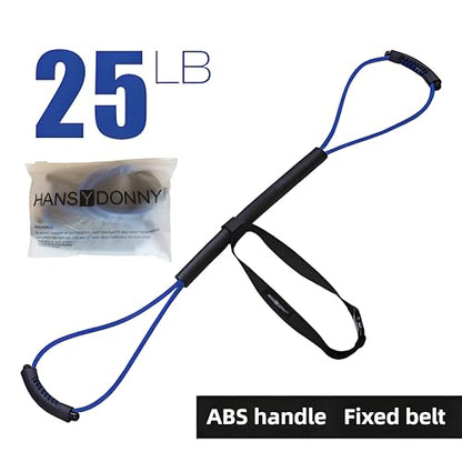 𝐇𝐀𝐍𝐒𝐘𝐃𝐎𝐍𝐍𝐘 Boxing Resistance Bands for Explosive Strength and Speed Training - Enhance Your Boxing Skills Anywhere, Anytime - color: Blue2.0(25LB)