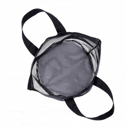 Fabater 4PCS Aquatic Plant Pots, Reusable PVC Pond Planting Bags with Sturdy Handles, Aquatic Plant Baskets, Grow Bags for Island Live Aquarium Flowers, Convenient to Storage (Round) - size: Round