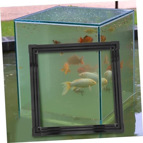 POPETPOP 1set Edge Protector for Fish Aquarium Trim Strip Prevents Spills and Easy Access for Feeding and Care