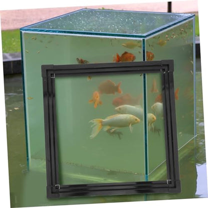 POPETPOP 1set Edge Protector for Fish Aquarium Trim Strip Prevents Spills and Easy Access for Feeding and Care