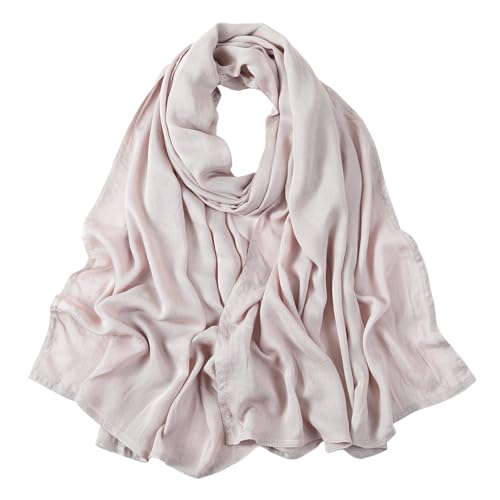 3PC Premium Modal Lightweight Hijab, Fashion Soft Head Scarf Shawl Wraps for Muslim Women Daily Wear - color: Series 3-black/Charcoal Grey/Light Grey