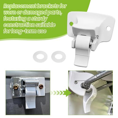3314067.004B RV Awning Support Bracket for Dometic Sunchaser Polar | Bottom Bracket Assembly Wall Mount Bracket For Rv Camper Trailer