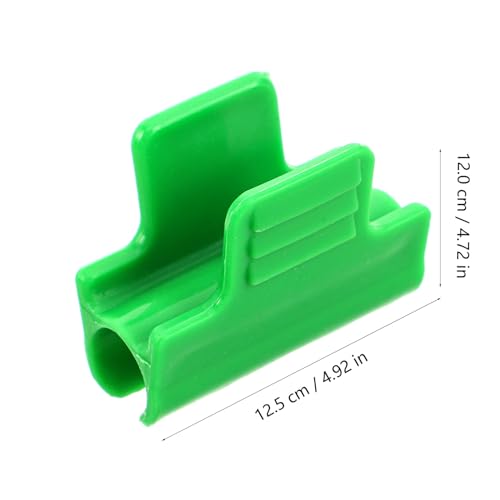 20pcs Greenhouse Plastic Clips and Garden Mesh Netting Clamps 11mm Light Buckle for Agricultural Covering and Vegetable Net Fixing