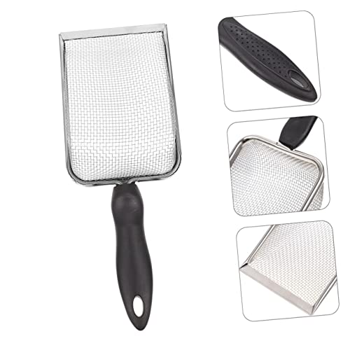 UPKOCH 2pcs Convenient Reptile Shovel Portable Substrate Shovel for Household Use Litter Accessory Rustproof Material