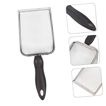 UPKOCH 2pcs Convenient Reptile Shovel Portable Substrate Shovel for Household Use Litter Accessory Rustproof Material