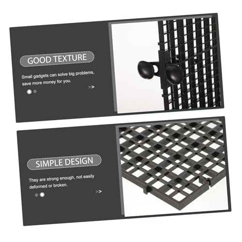 WOONEKY 1set Fish Tank Divider Isolation Board Cups Jump Prevention Splicing Panel for Aquarium Fish Separation and Peaceful Environment