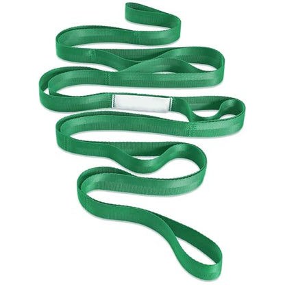 Yoga Stretch Strap – Multi-Loop Elastic Resistance Band for Exercise, Stretching, and Physical Therapy