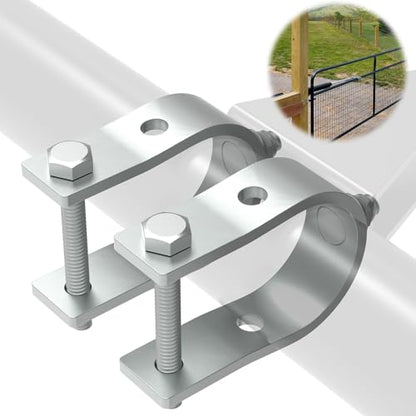 Universal Tube Bracket Kit for Automatic Gate Opener Systems | Fits 1.6" to 2" Tubes