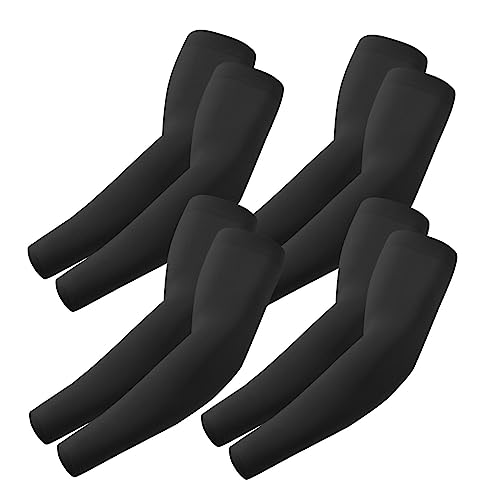 ROXUN Arm Sleeves Cooling UV Sun Protection Sport Compression for Men Women - color: 4 Black