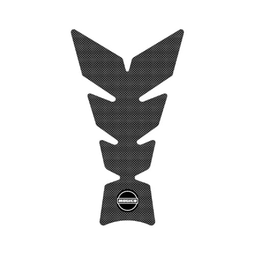 Silicone Motorcycle Tank Pad - Strong Adhesive Non-Slip Pads, Enhanced Grips & Traction, Fuel Tank Protector, Universal Fit (Black Goat) - size: Black Goat