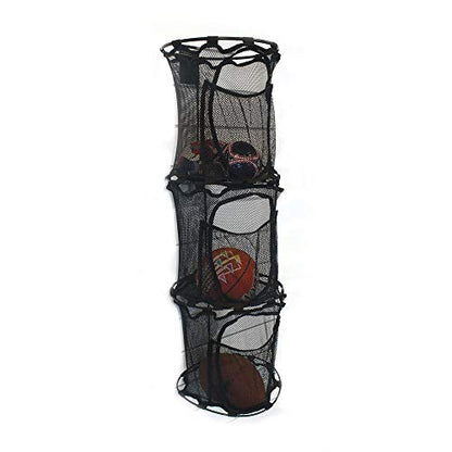 PROSLAT 63023 ProRack Ball Organizer, Black, 48"