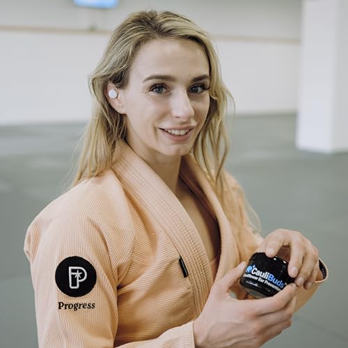 CauliBuds™ Cauliflower Ear Magnet - Premium Silicone Ear Magnets Cauliflower Ear - Pressure Earrings Magnetic Ears - Treatment in BJJ, Wrestling, MMA, & Rugby - Cauliflower Ear Draining Kit (Blue) - color: Blue