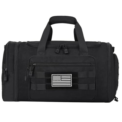 HILOMON Duffle Bag for Travel Mens Gym Sport Overnight Weekender Bags | 38L-45L Expandable Capacity, Airline Approved Carry-On Size, YKK Zippers, Separate Ventilated Shoe Compartment