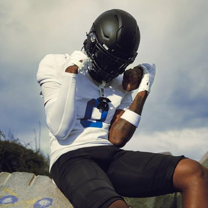 Nxtrnd One Pro Football Mouth Guard, Interchangeable Strap, Fits Adult & Youth (Black) - color: Black Pro