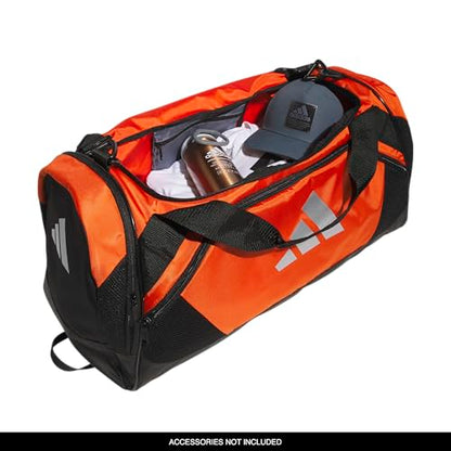 adidas Unisex Team Issue Sports Duffel Bag for Men and Women - color: Orange/2