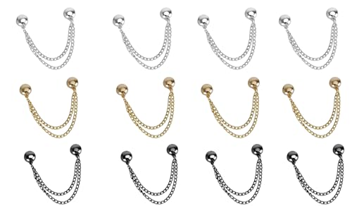 Magnetic Clothing Clips 12 Pack, Multicolor